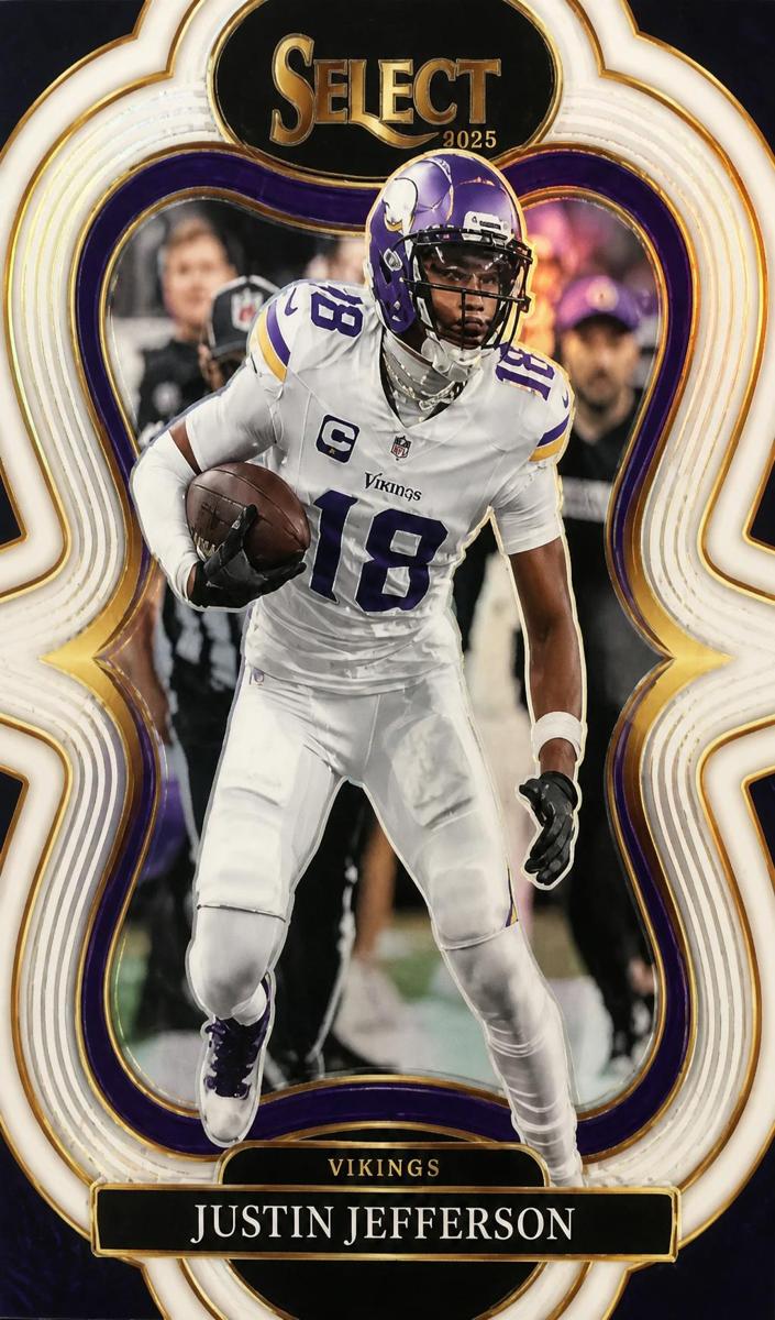 2025 Panini Select Football Silver Justin Jefferson #364