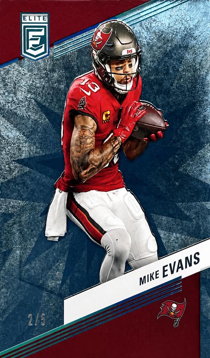 2023 Donruss Elite Football FOTL Platinum Mike Evans #76
