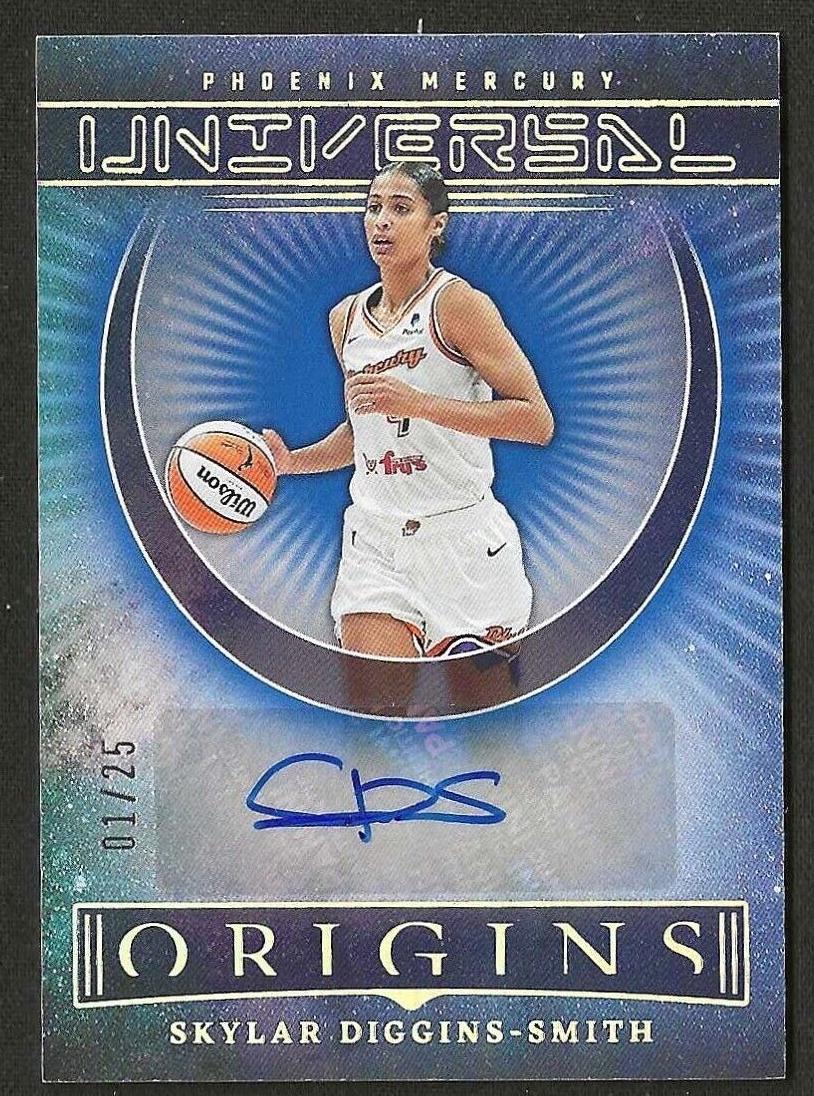 2023 Panini Origins WNBA Basketball Blue Skylar Diggins-Smith #UA-SDS