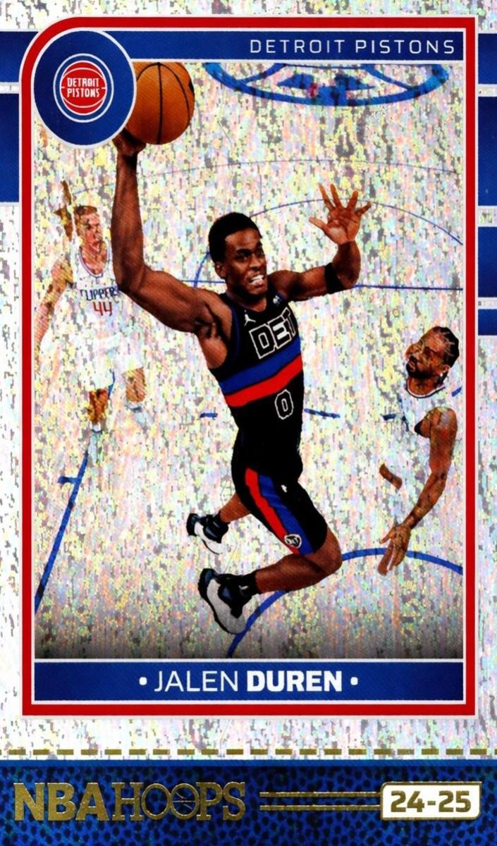 2024 Panini Hoops Basketball Texture Jalen Duren #177
