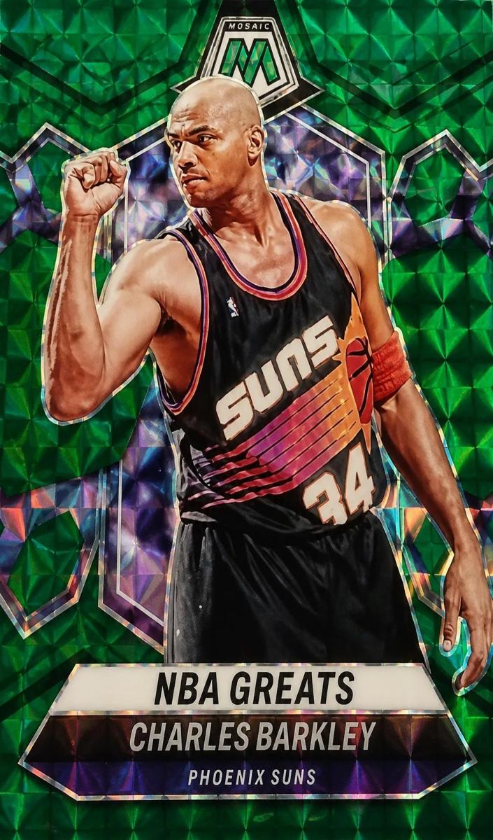 2023 Panini Mosaic Basketball Genesis Charles Barkley #293 PSA 9