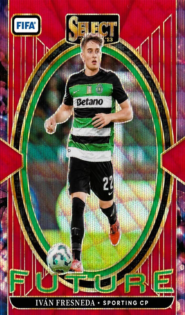 2024 Panini Select FIFA Soccer Red Wave Ivan Fresneda #9