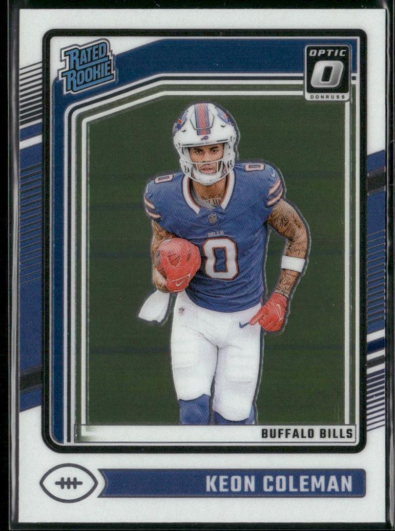 2024 Donruss Optic Football Keon Coleman #263 BGS 9.5