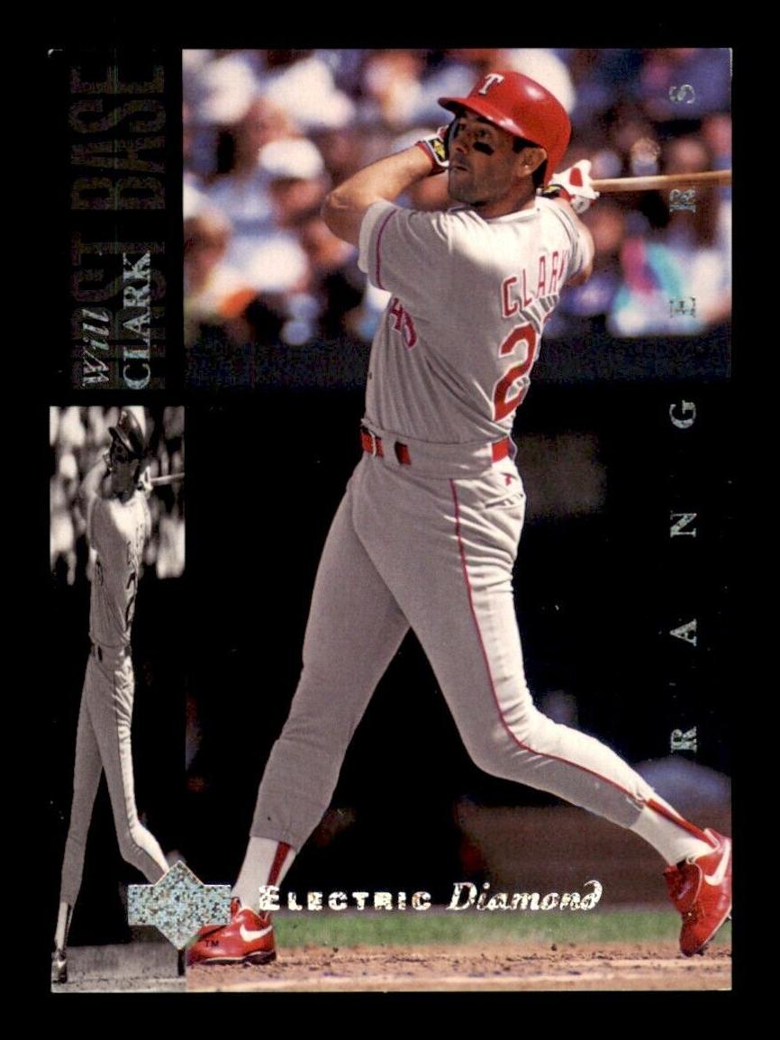 1994 Upper Deck Baseball Electric Diamond Will Clark #350