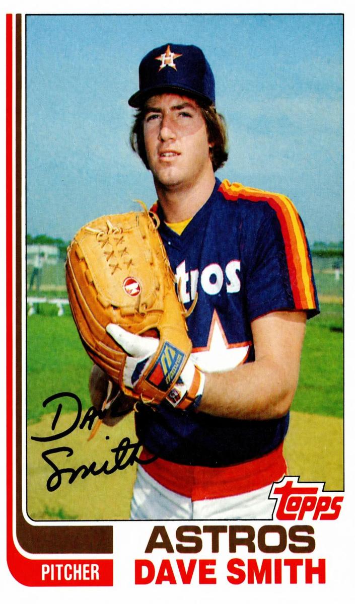 1982 Topps Baseball Dave Smith #761 PSA 8
