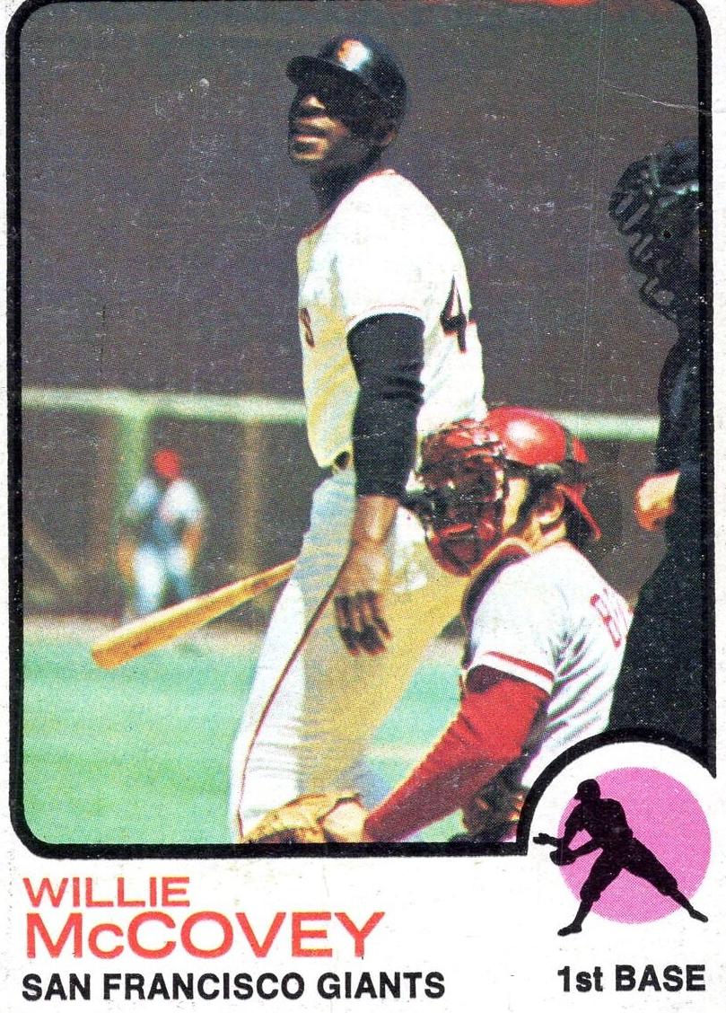 1973 Topps Baseball Willie McCovey #410