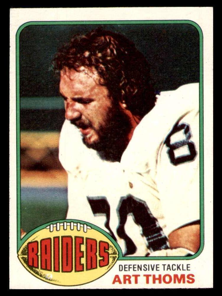 1976 Topps Football Art Thoms #511 PSA 8
