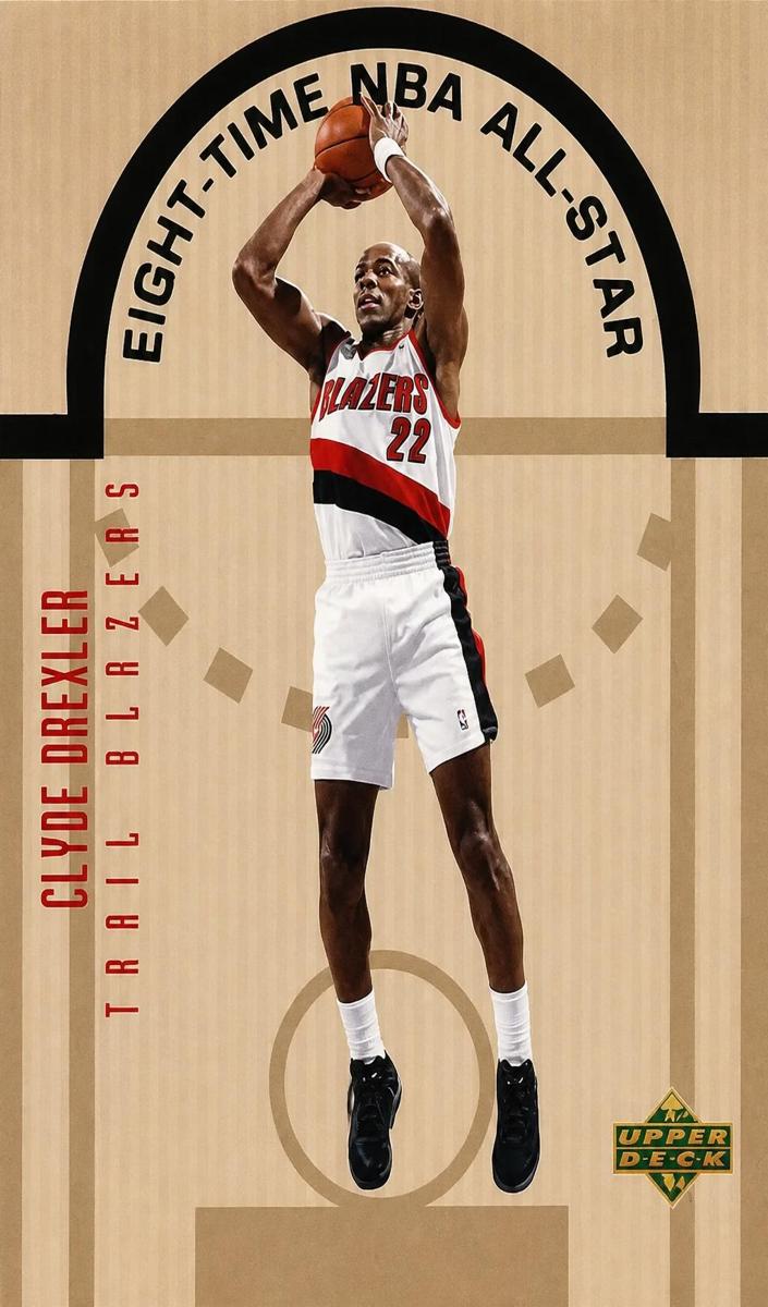 1993 Upper Deck SE Basketball Clyde Drexler #W11 PSA 9