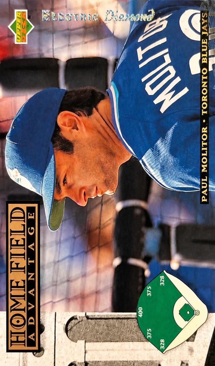1994 Upper Deck Baseball Electric Diamond Paul Molitor #294 PSA 9
