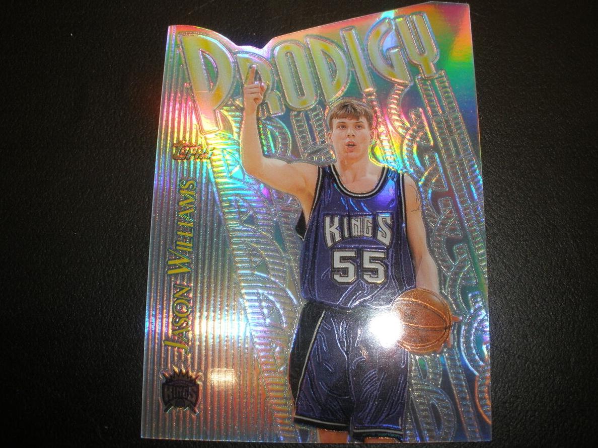 1999 Topps Basketball Refractor Jason Williams #PR12 HGA 9
