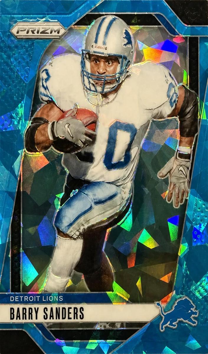 2024 Panini Prizm Football Blue Ice Barry Sanders #99