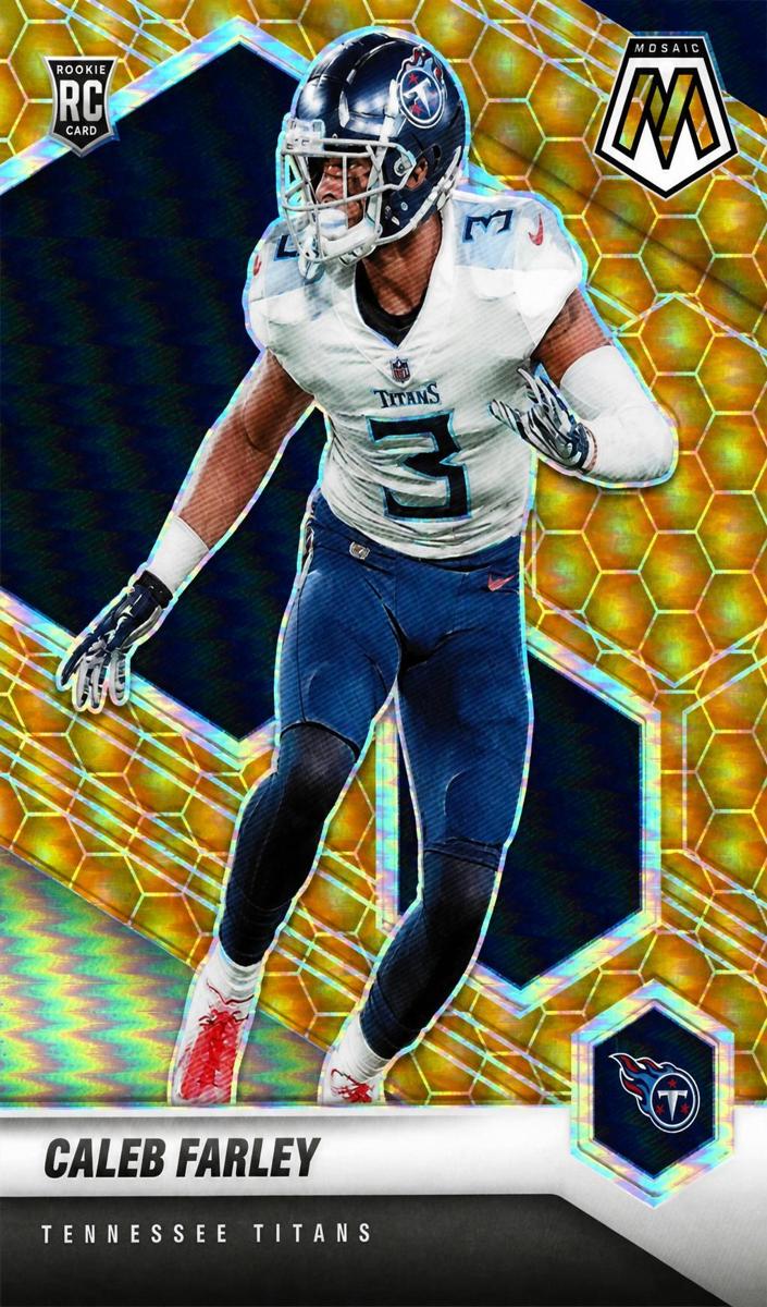 2021 Panini Mosaic Football Honeycomb Caleb Farley #345