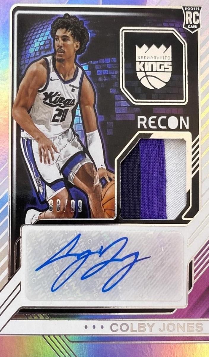 2023 Panini Recon Basketball Pink FOTL Colby Jones #RJA-CLB
