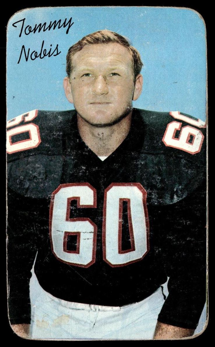 1970 Topps Super Football Tommy Nobis #29
