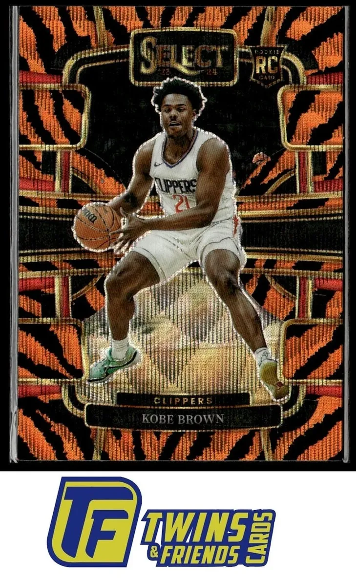 2023 Panini Select Basketball Tiger Kobe Brown #79