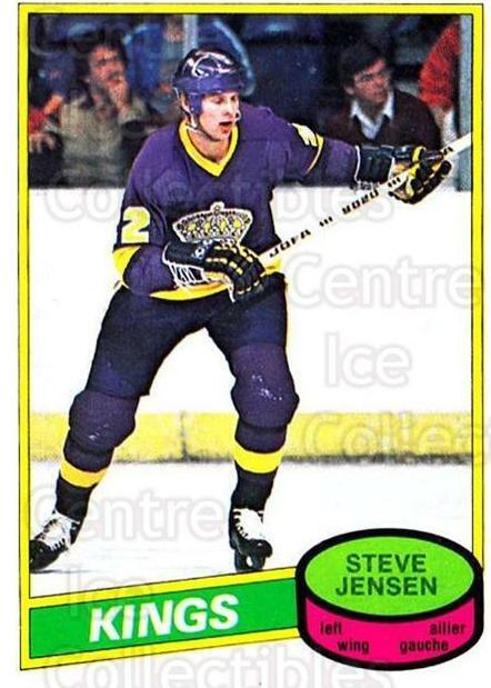 1980 O-Pee-Chee Hockey Steve Jensen #294