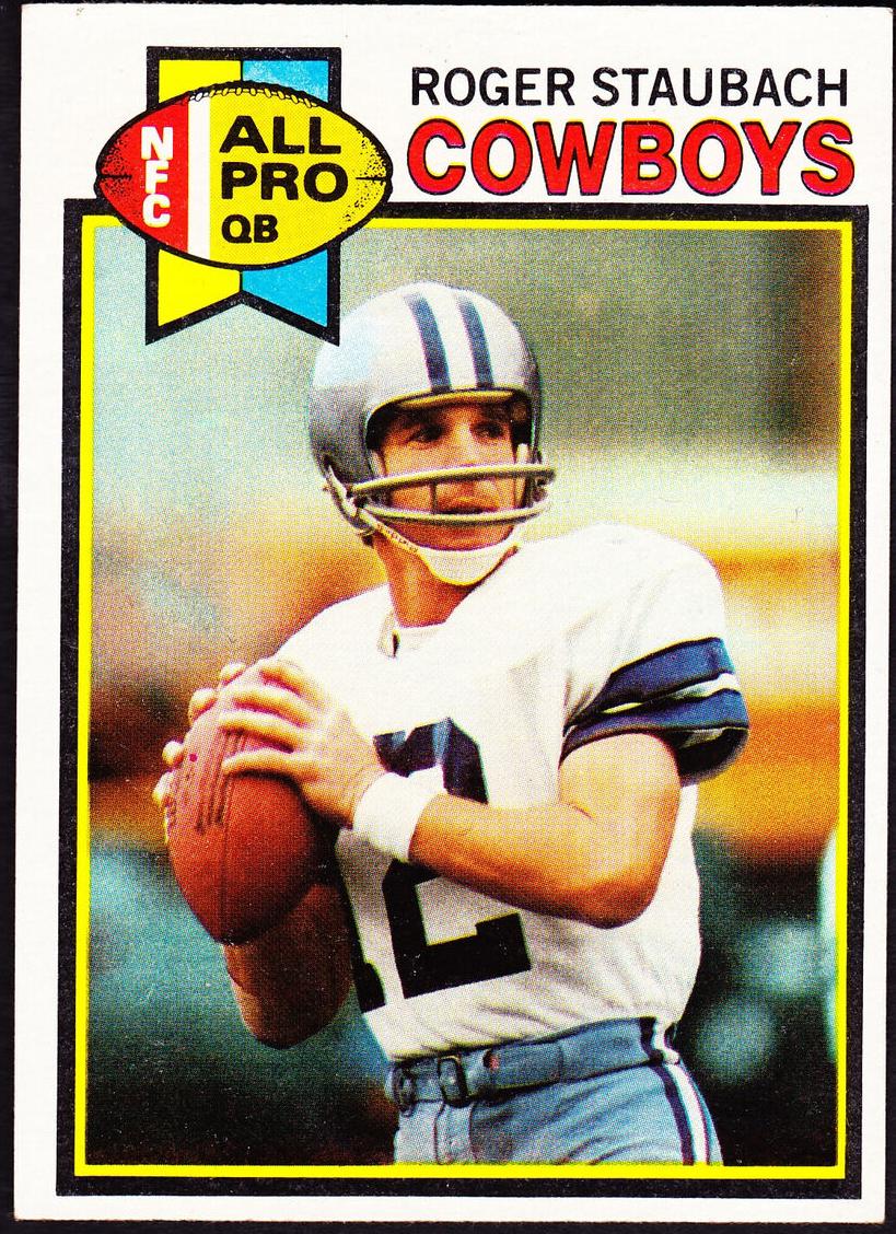 1979 Topps Football Roger Staubach #400