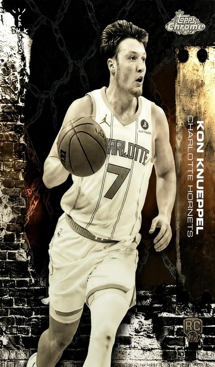 2025 Topps Chrome Cactus Jack Basketball Kon Knueppel #64