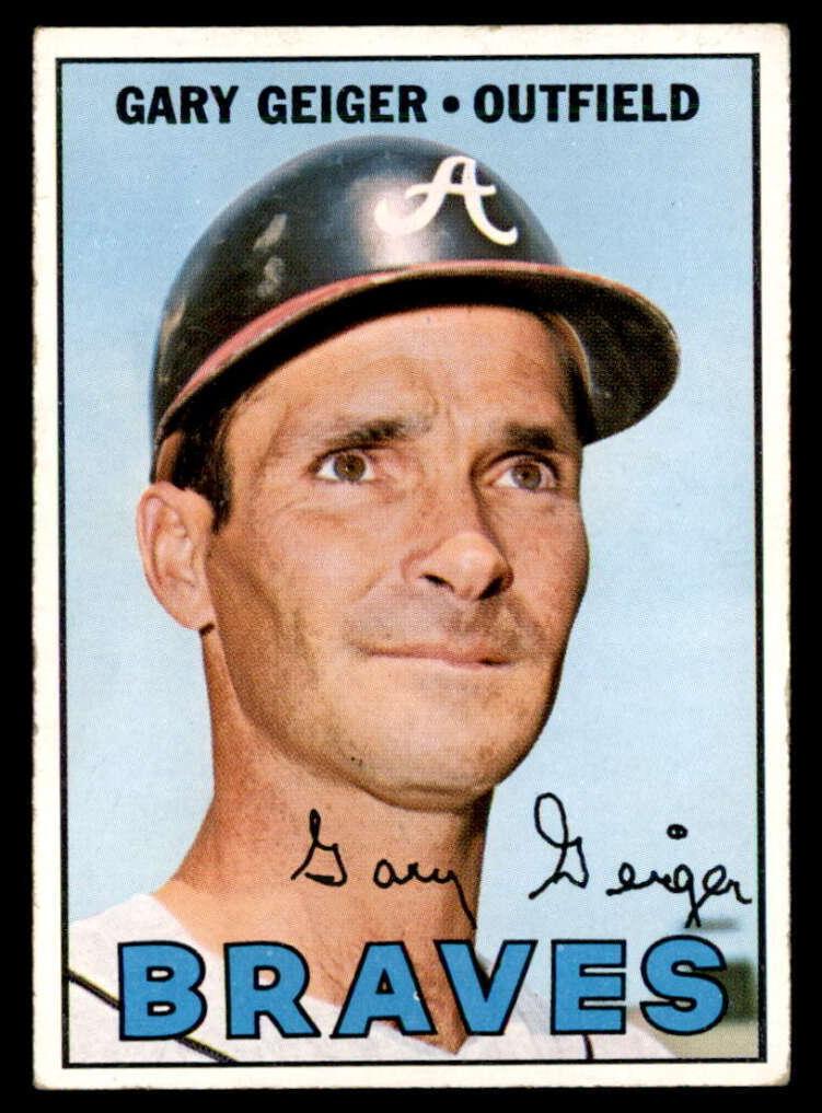 1967 Topps Baseball Gary Geiger #566 PSA 7.5