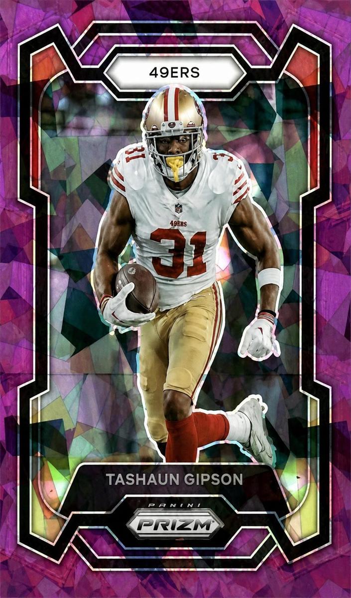 2023 Panini Prizm Football Purple Ice Tashaun Gipson #273