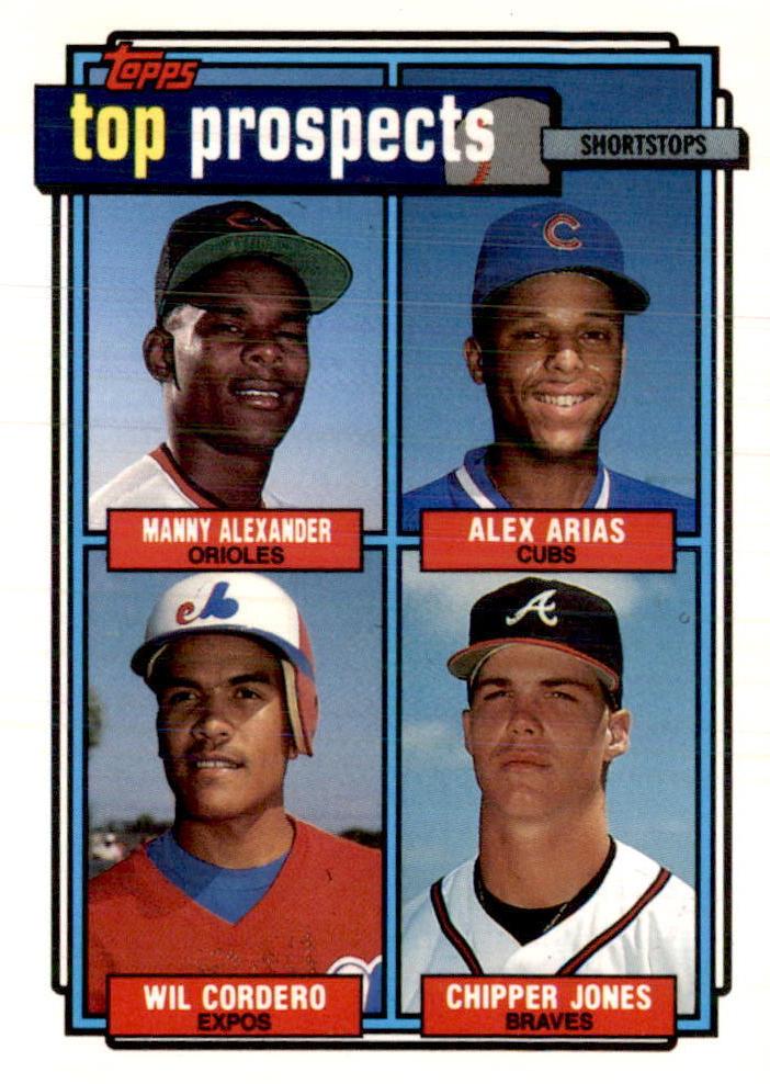 1992 Topps Baseball Manny Alexander #551
