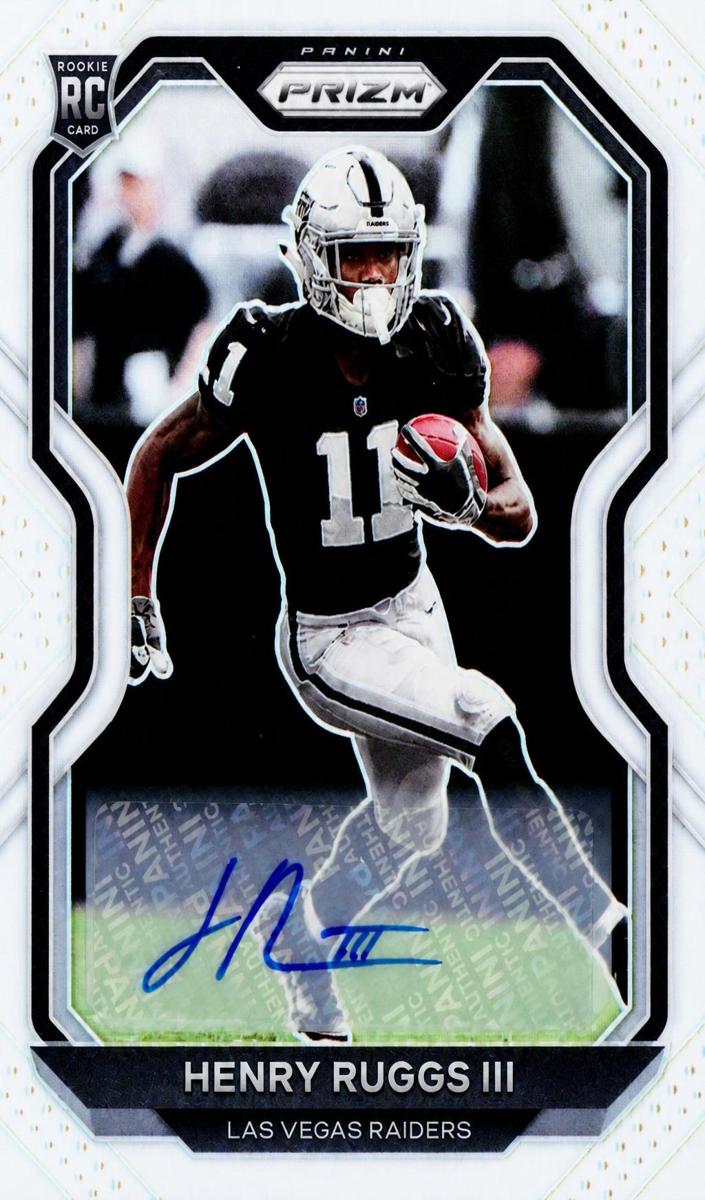 2020 Panini Prizm Football Henry Ruggs III #372 BGS 9