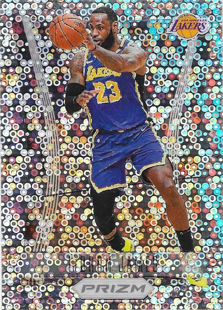 2020 Panini Prizm Basketball Fast Break Prizm LeBron James #6