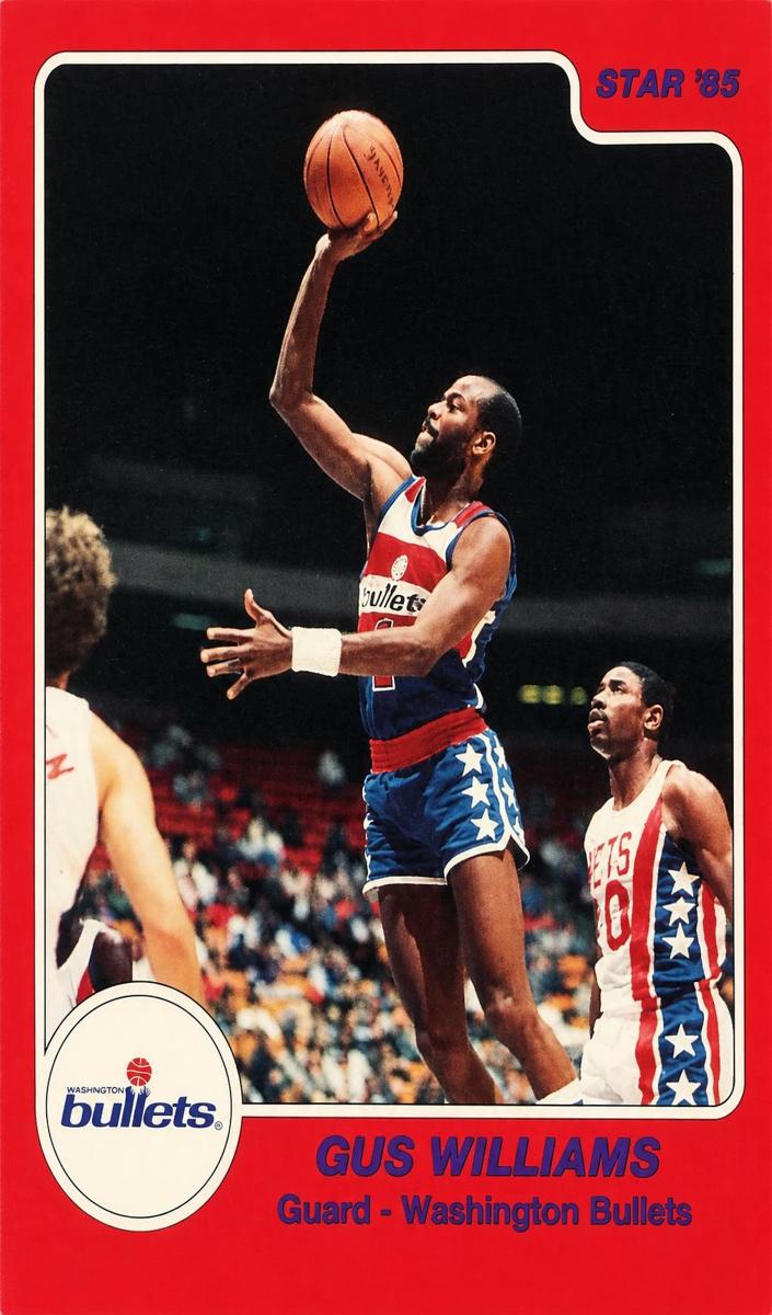 1984 Star Basketball Gus Williams #185