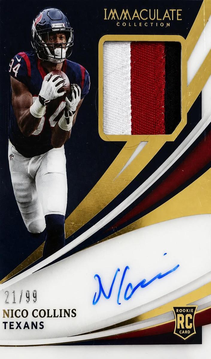 2021 Panini Immaculate Collection Football Nico Collins #130