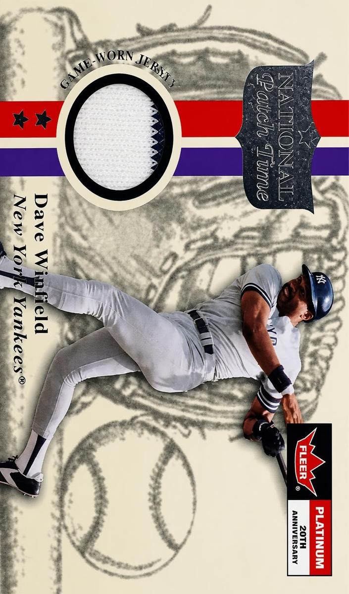 2001 Fleer Platinum Baseball Dave Winfield #NNO
