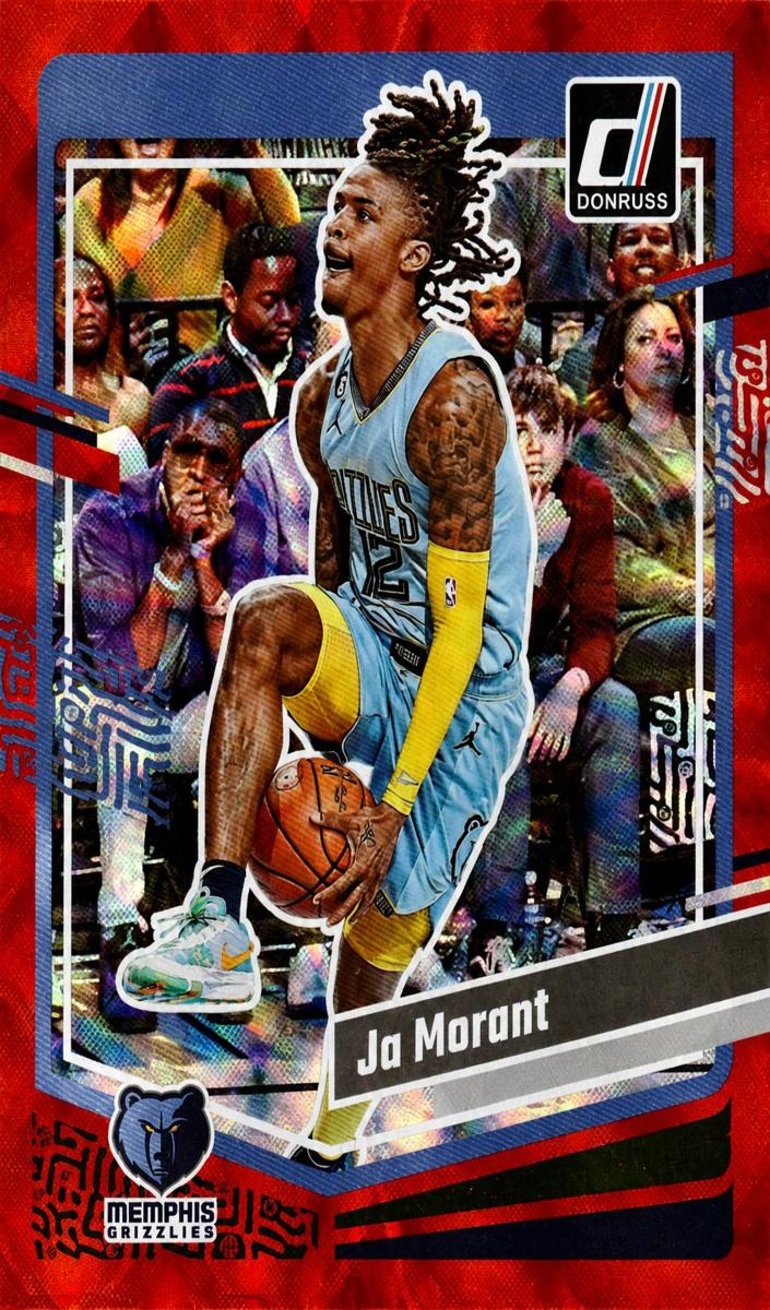 2023 Panini Donruss Basketball Red Ja Morant #131