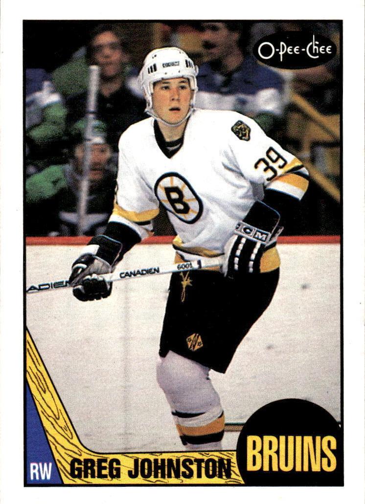 1987 O-Pee-Chee Hockey Greg Johnston #102 PSA 10