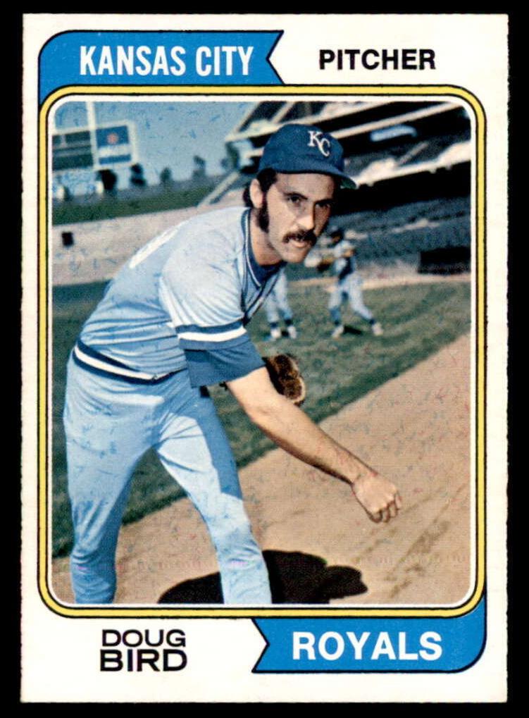 1974 O-Pee-Chee Baseball Doug Bird #17