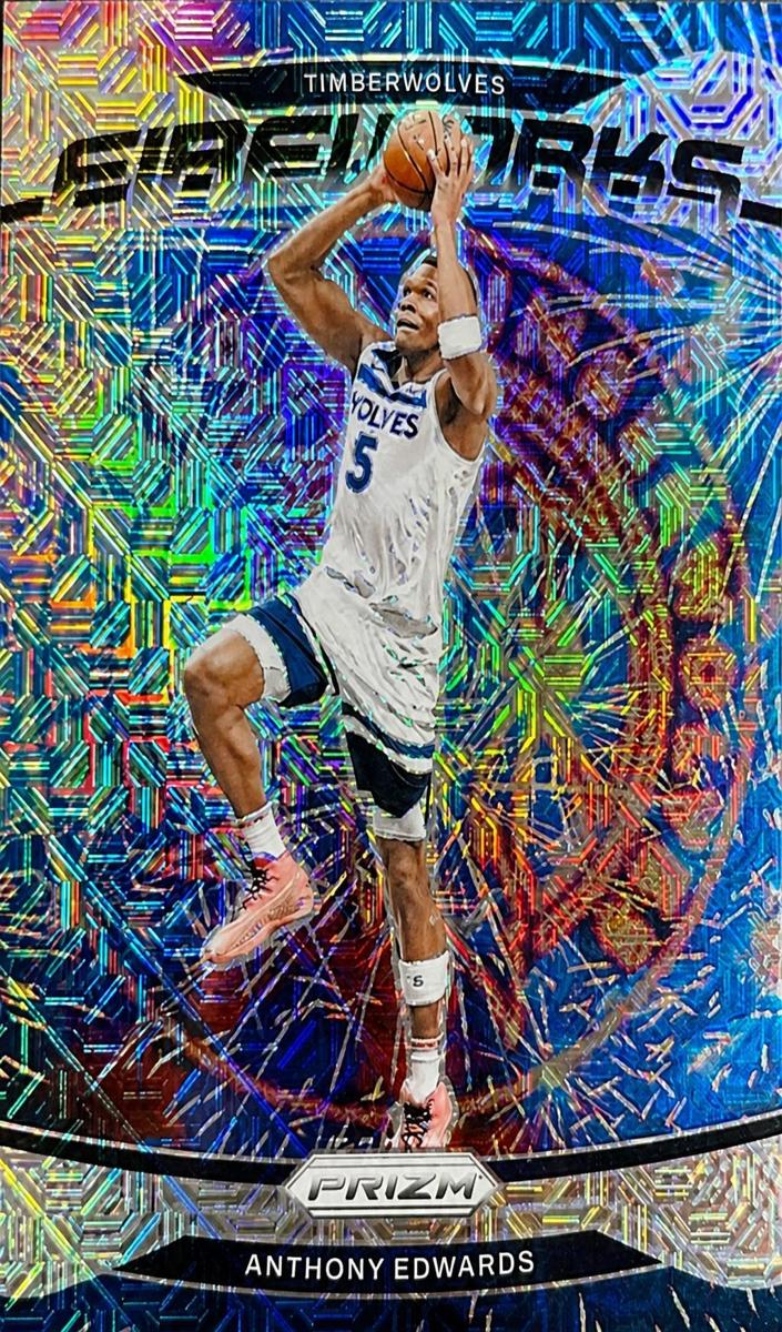 2024 Panini Prizm Basketball Mojo Anthony Edwards #25