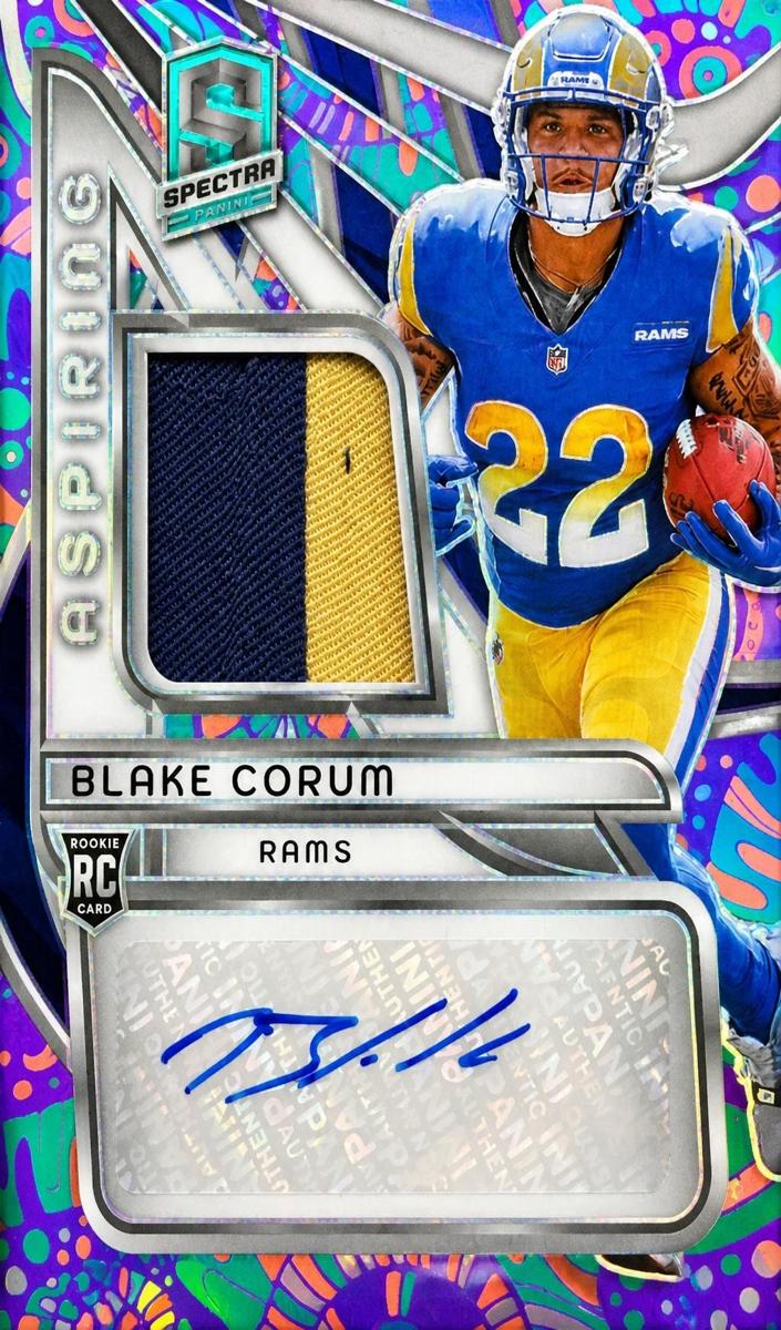 2024 Panini Spectra Football Psychedelic Blake Corum #211