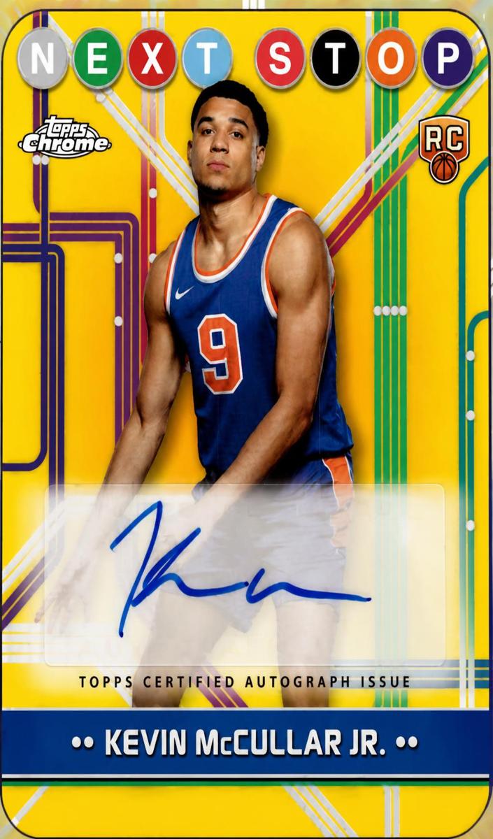 2024 Topps Chrome Basketball Kevin McCullar Jr. #NSS-KM CGC AUTH
