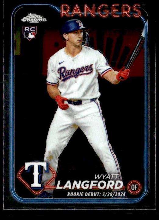 2024 Topps Chrome Update Baseball Wyatt Langford #USC37