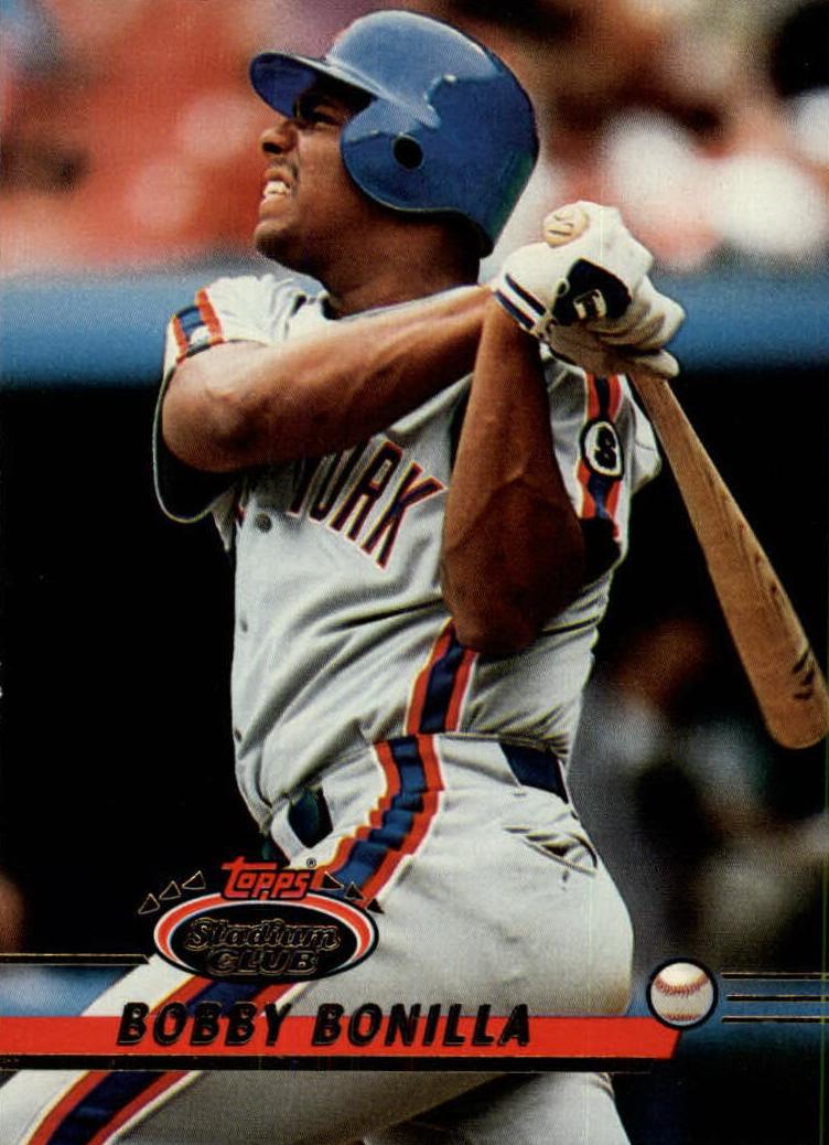 1993 Topps Stadium Club Baseball Bobby Bonilla #163