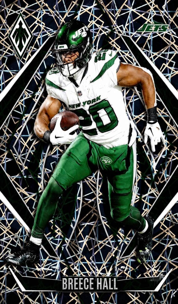 2024 Panini Phoenix Football Lazer Breece Hall #16