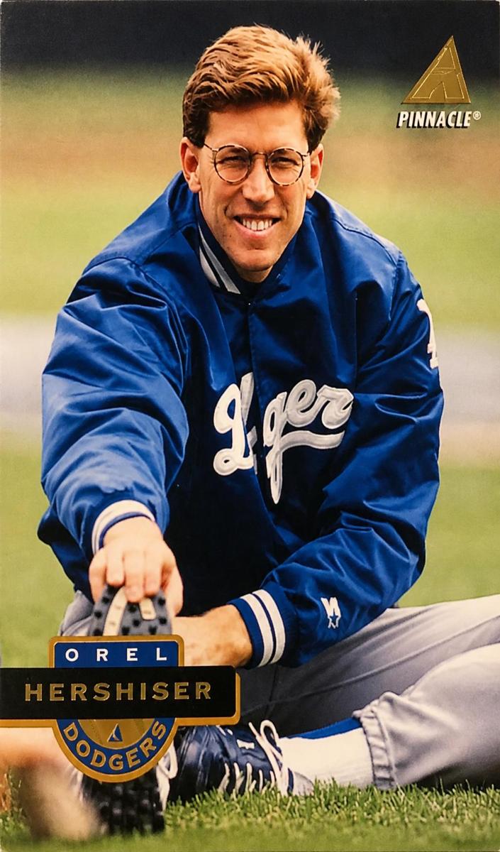 1994 Pinnacle Baseball Orel Hershiser #58