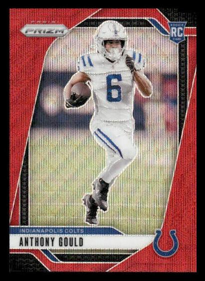 2024 Panini Prizm Football Red Wave Anthony Gould #305