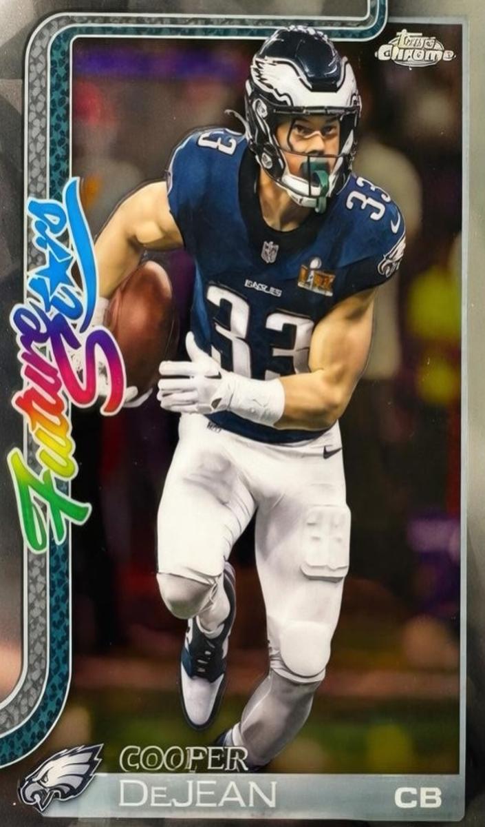 2025 Topps Chrome Football Cooper Dejean #FS-20