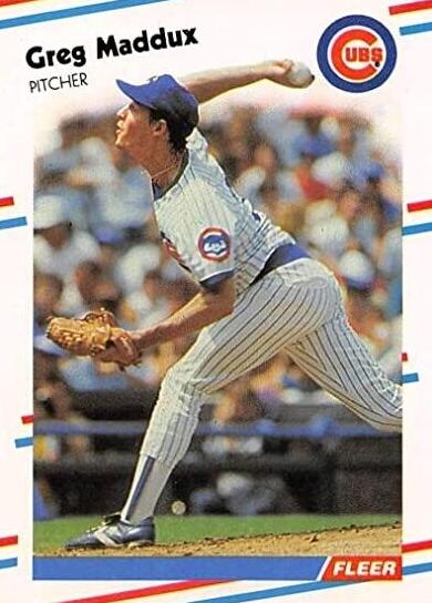1988 Fleer Baseball Greg Maddux #423