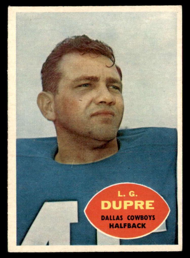 1960 Topps Football L.G. Dupre #35 PSA 7.5