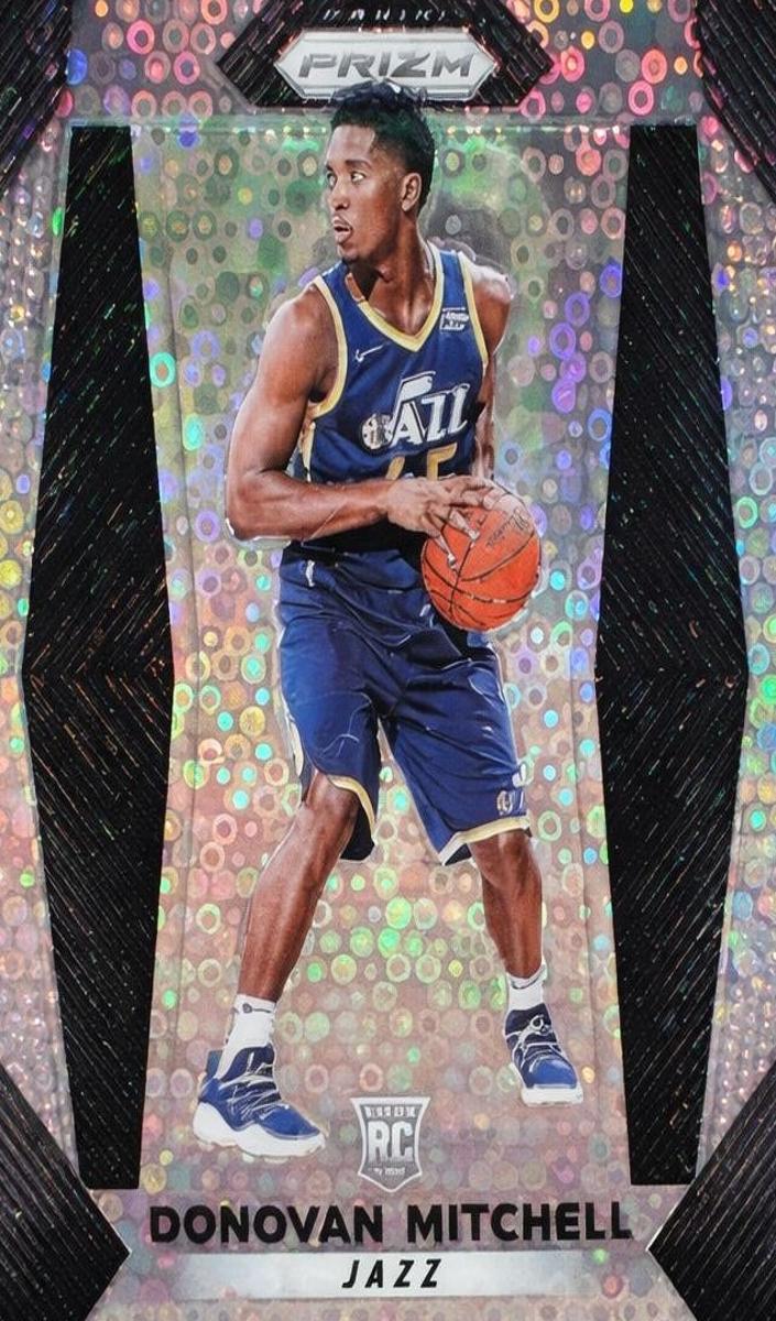 2017 Panini Prizm Basketball Fast Break Donovan Mitchell #117 PSA 10