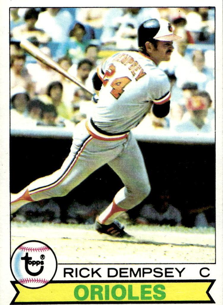 1979 Topps Baseball Rick Dempsey #593