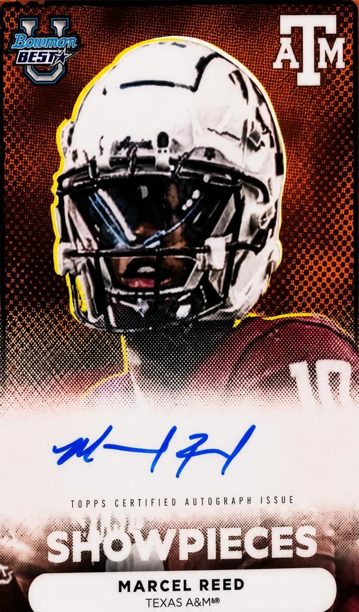 2025 Bowman Best University Football Marcel Reed #BSA-MR PSA 10