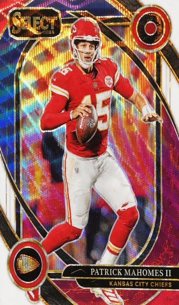 2024 Panini Select Football Tri-Color Patrick Mahomes II #223 PSA 9