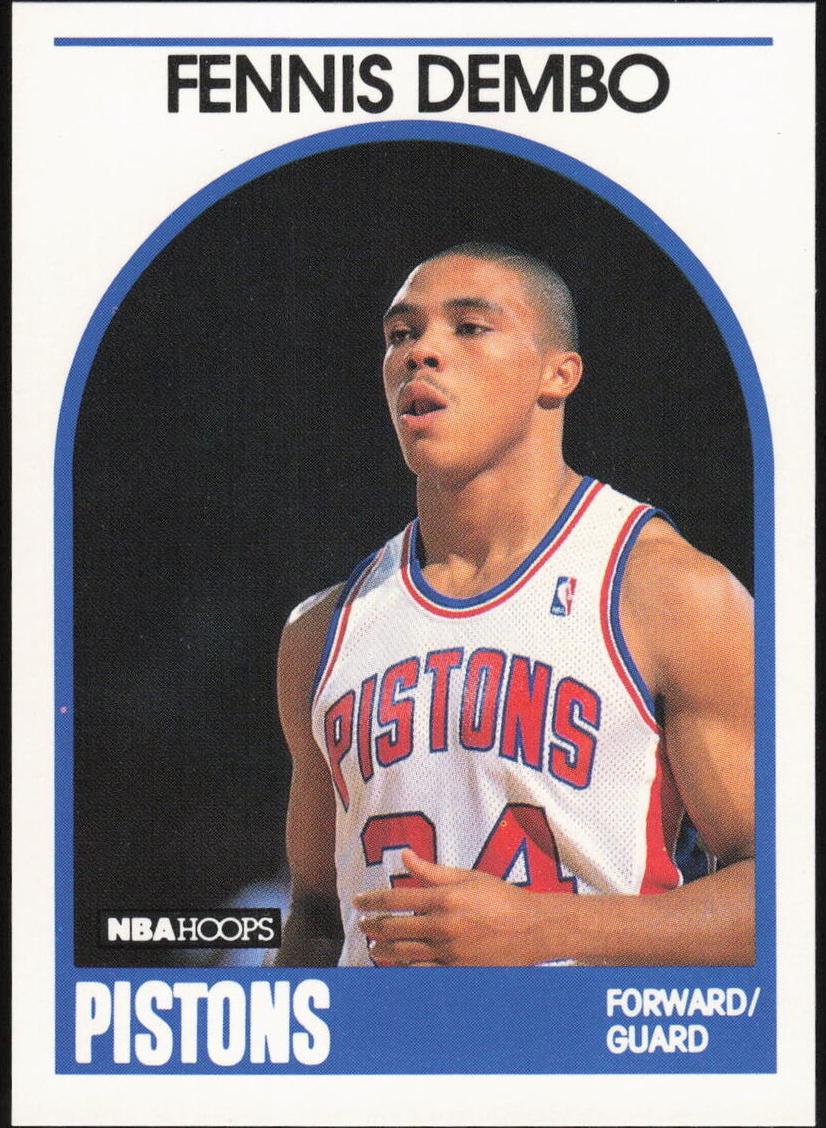 1989 Hoops Basketball Fennis Dembo #72 PSA 9