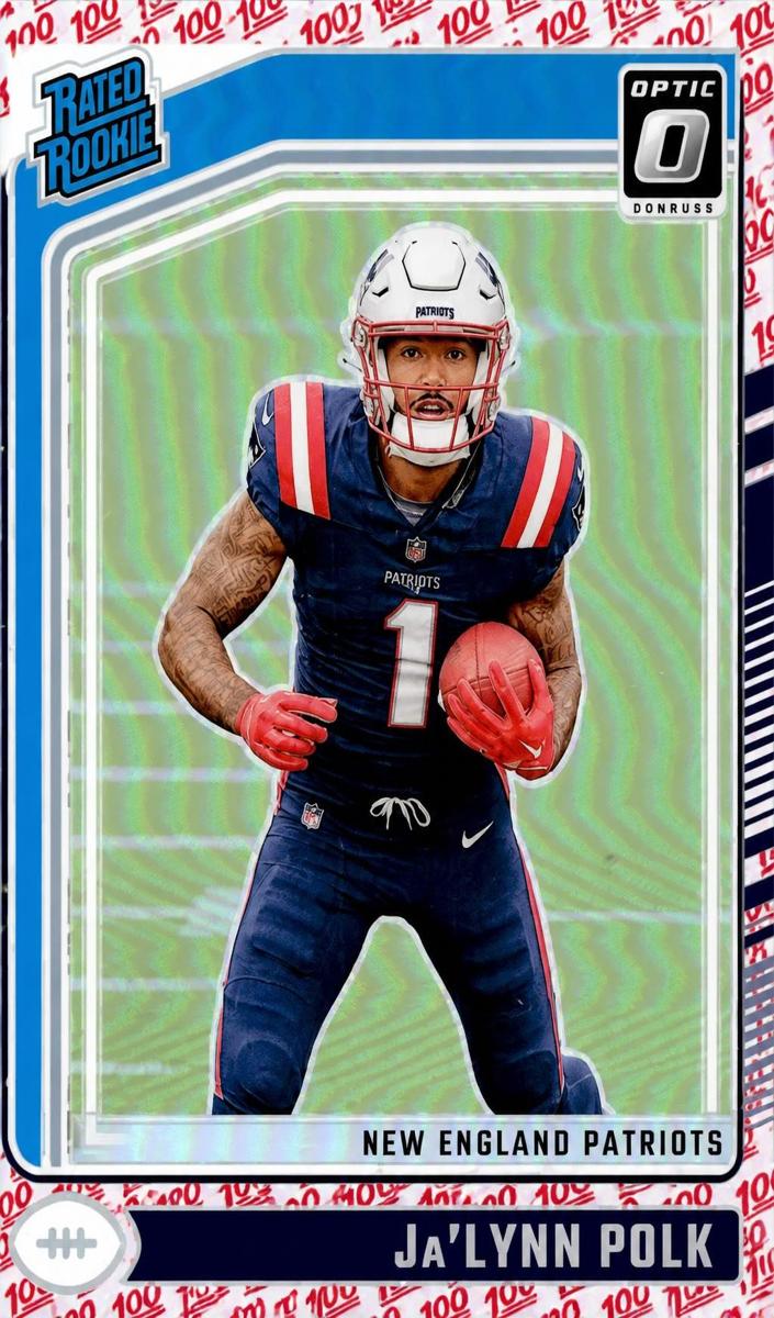 2024 Donruss Optic Football One Hundred Ja'Lynn Polk #240
